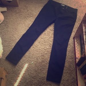 Rude black super skinny jeans